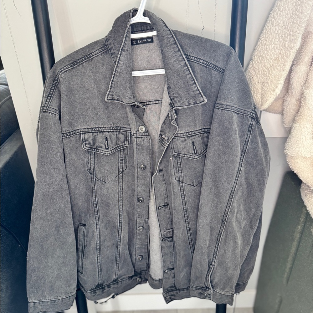 SHEIN Large Denim Jacket